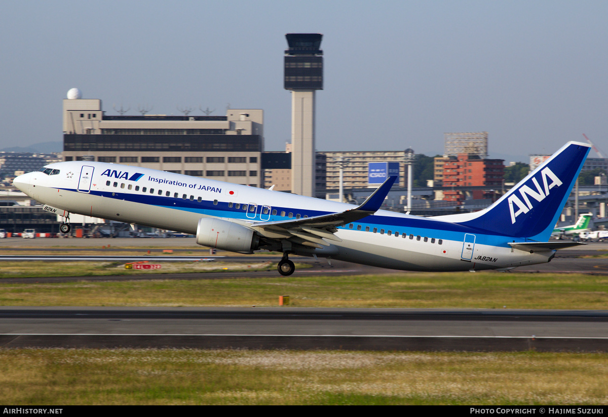 Aircraft Photo of JA82AN | Boeing 737-881 | All Nippon Airways - ANA | AirHistory.net #424085