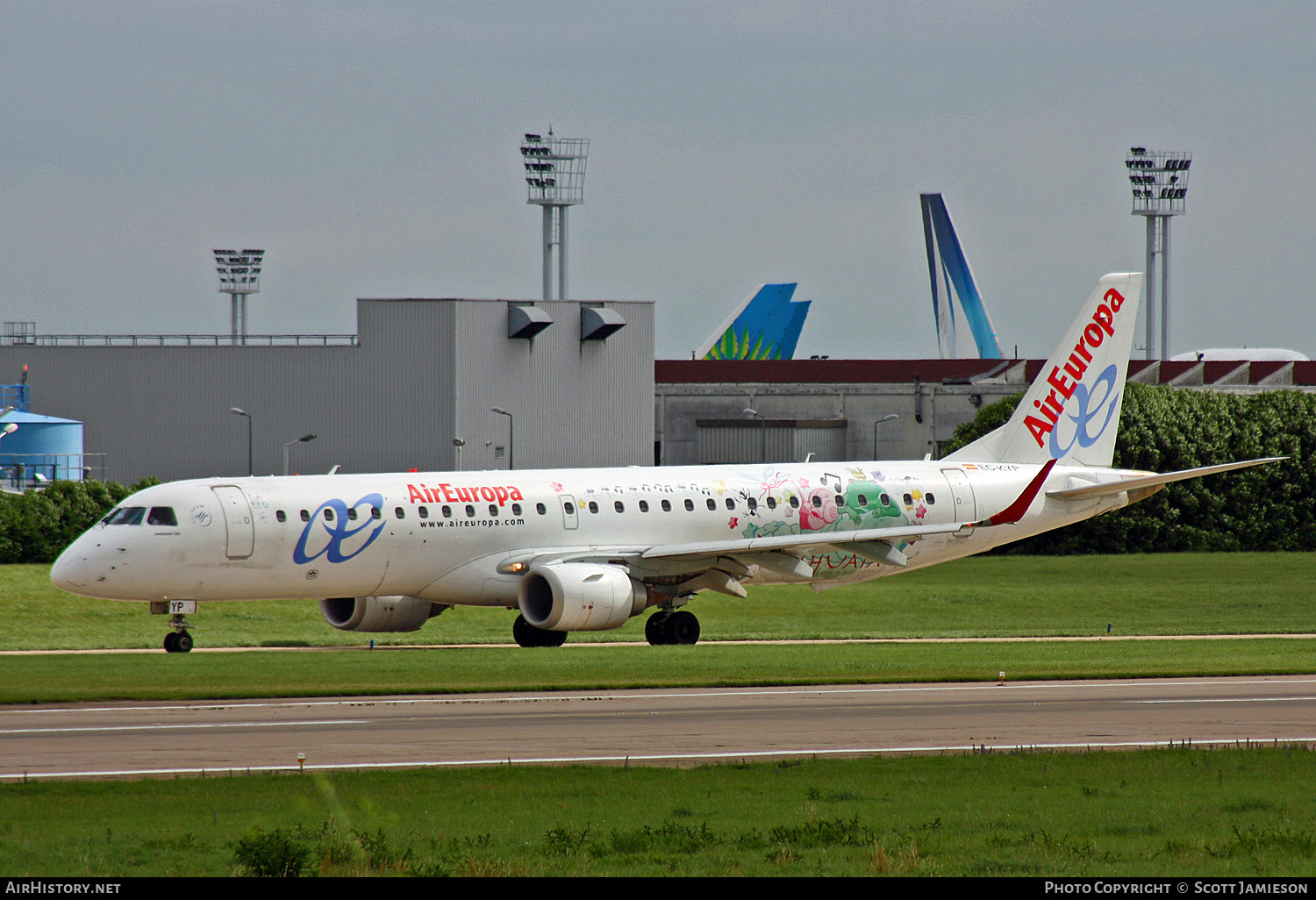 Aircraft Photo of EC-KYP | Embraer 195LR (ERJ-190-200LR) | Air Europa | AirHistory.net #424092