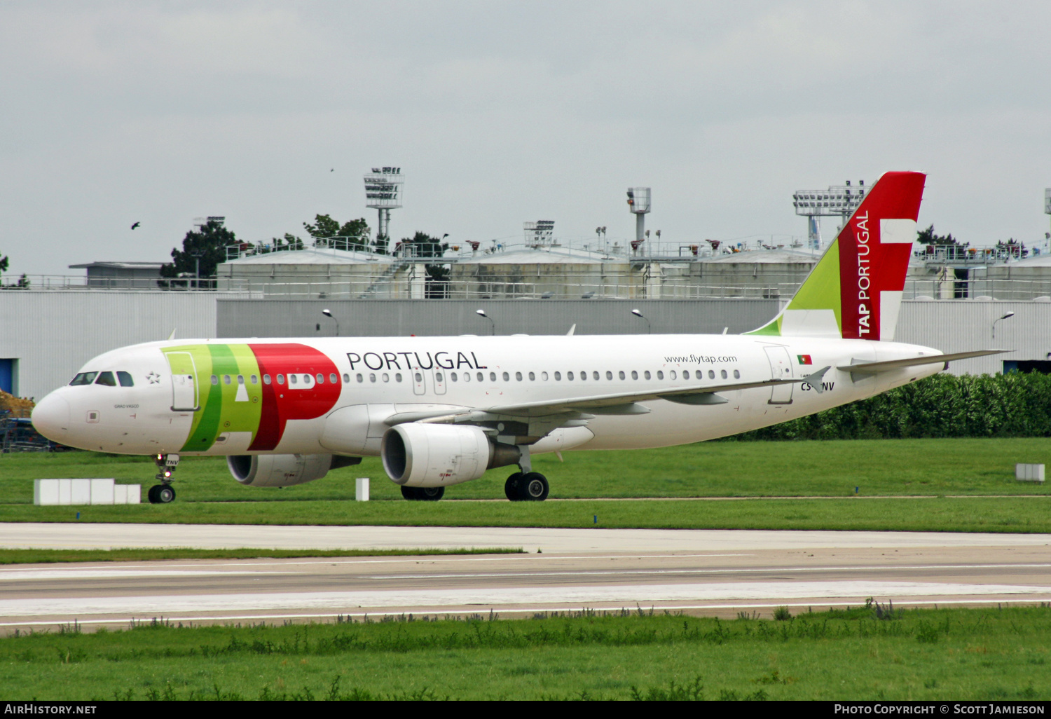 Aircraft Photo of CS-TNV | Airbus A320-214 | TAP Portugal | AirHistory.net #424096
