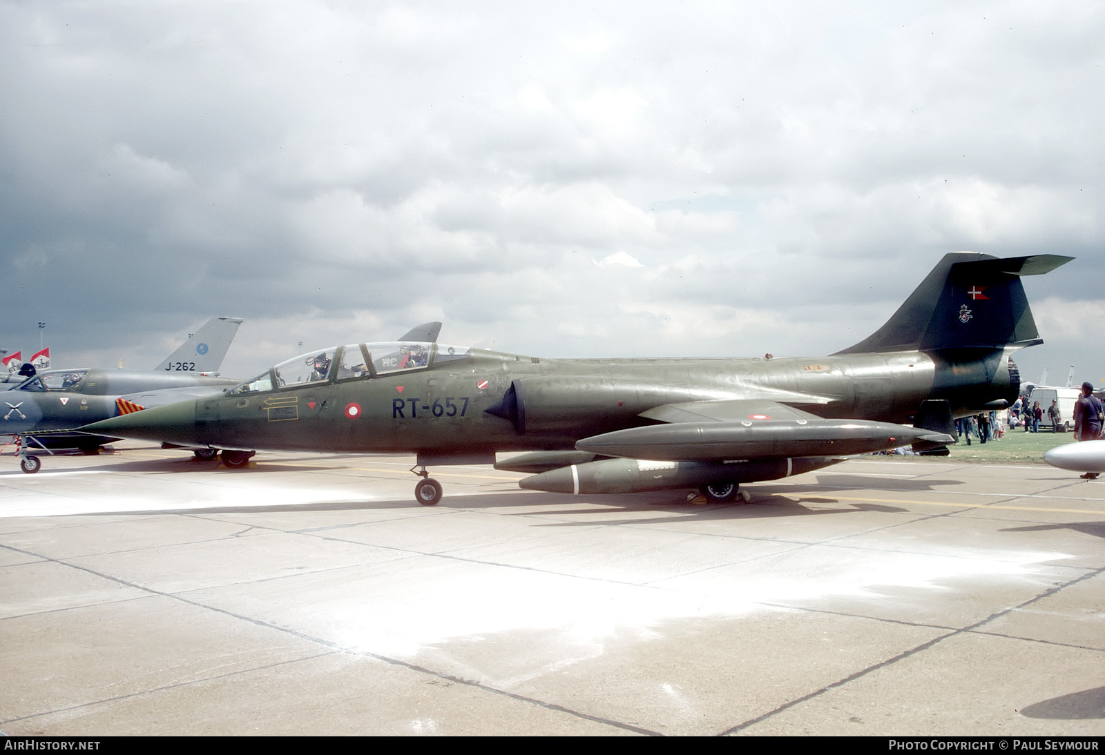 Aircraft Photo of RT-657 | Lockheed CF-104D Starfighter Mk.1 | Denmark - Air Force | AirHistory.net #424126