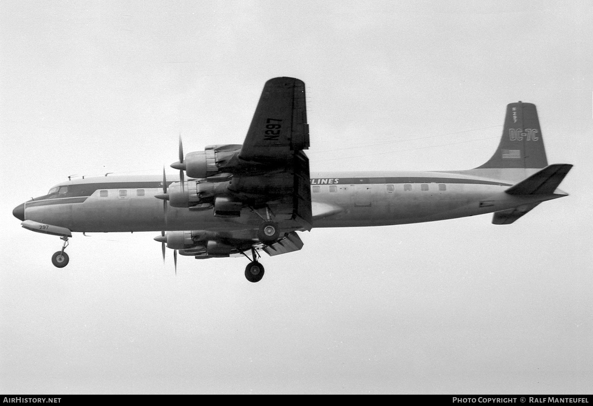 Aircraft Photo of N297 | Douglas DC-7C | ASA International Airlines - Aerovias Sud Americana | AirHistory.net #424136