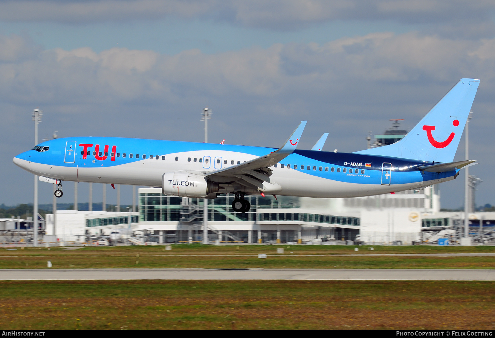 Aircraft Photo of D-ABAG | Boeing 737-86J | TUI | AirHistory.net #424137