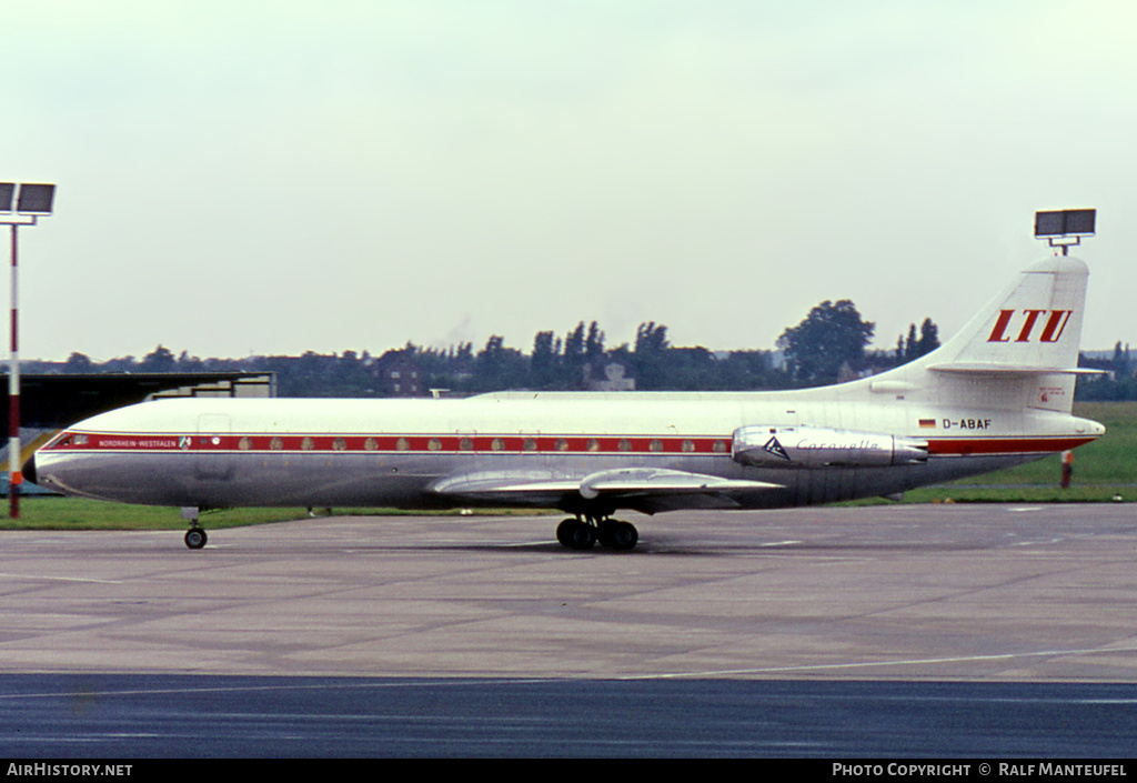 Aircraft Photo of D-ABAF | Sud SE-210 Caravelle III | LTU - Lufttransport-Unternehmen | AirHistory.net #424138