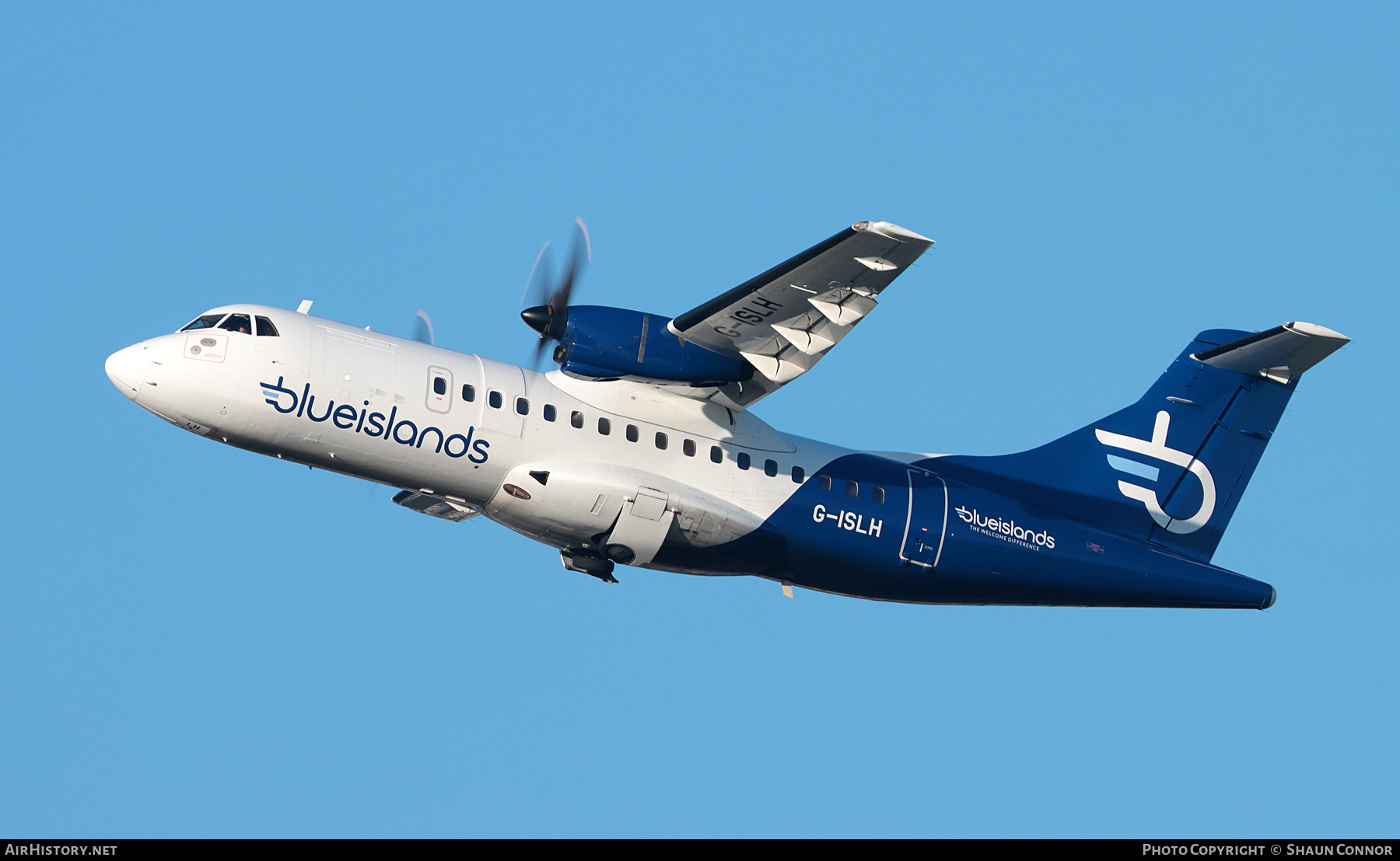 Aircraft Photo of G-ISLH | ATR ATR-42-320 | Blue Islands | AirHistory.net #424169