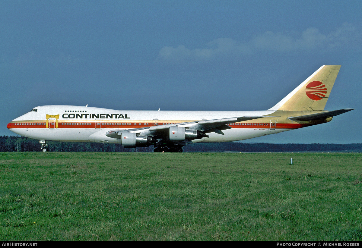 Aircraft Photo of N608PE | Boeing 747-238B | Continental Airlines | AirHistory.net #424171