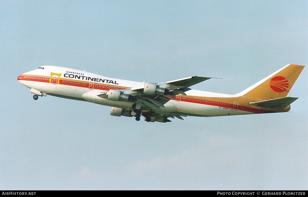 Aircraft Photo of N608PE | Boeing 747-238B | Continental Airlines | AirHistory.net #424174