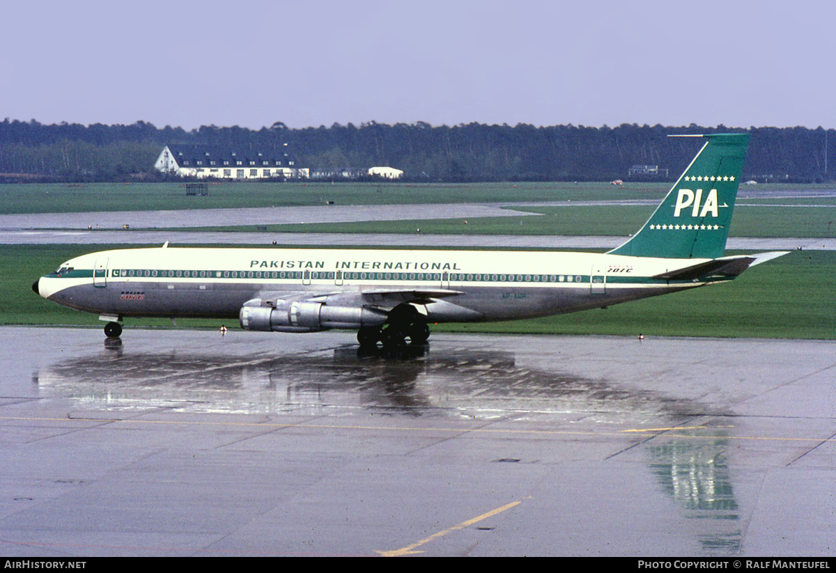 Aircraft Photo of AP-AUP | Boeing 707-340C | Pakistan International Airlines - PIA | AirHistory.net #424178