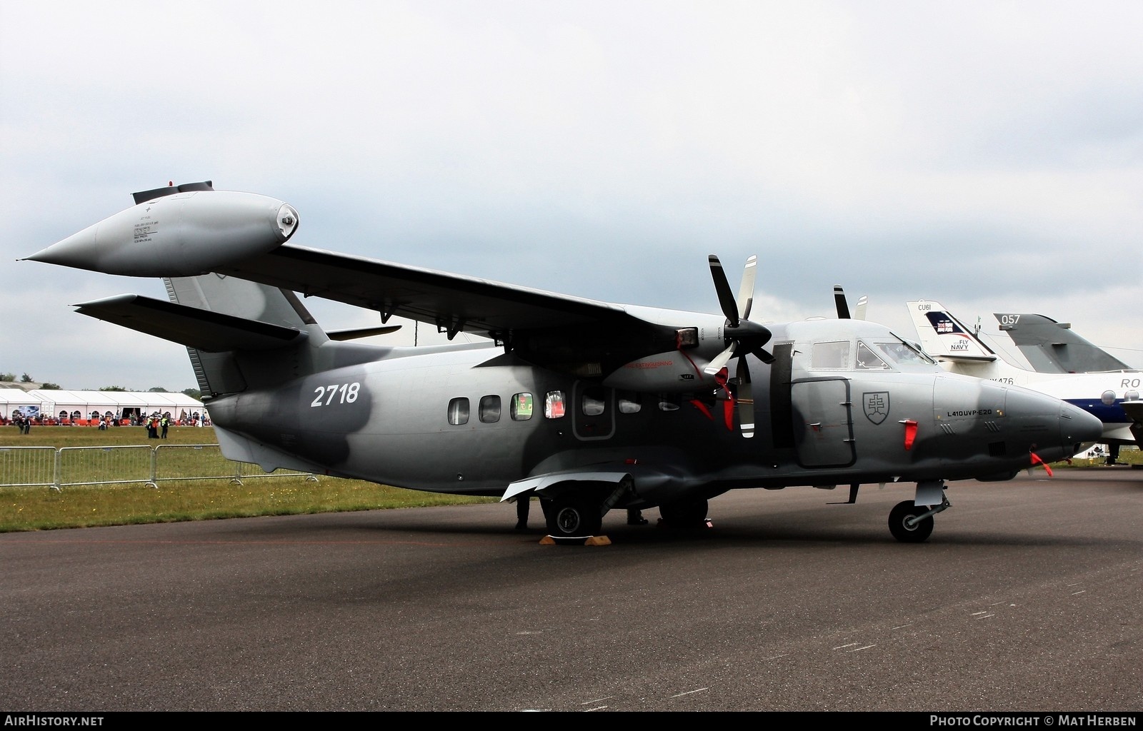 Aircraft Photo of 2718 | Let L-410UVP-E20 Turbolet | Slovakia - Air Force | AirHistory.net #424189