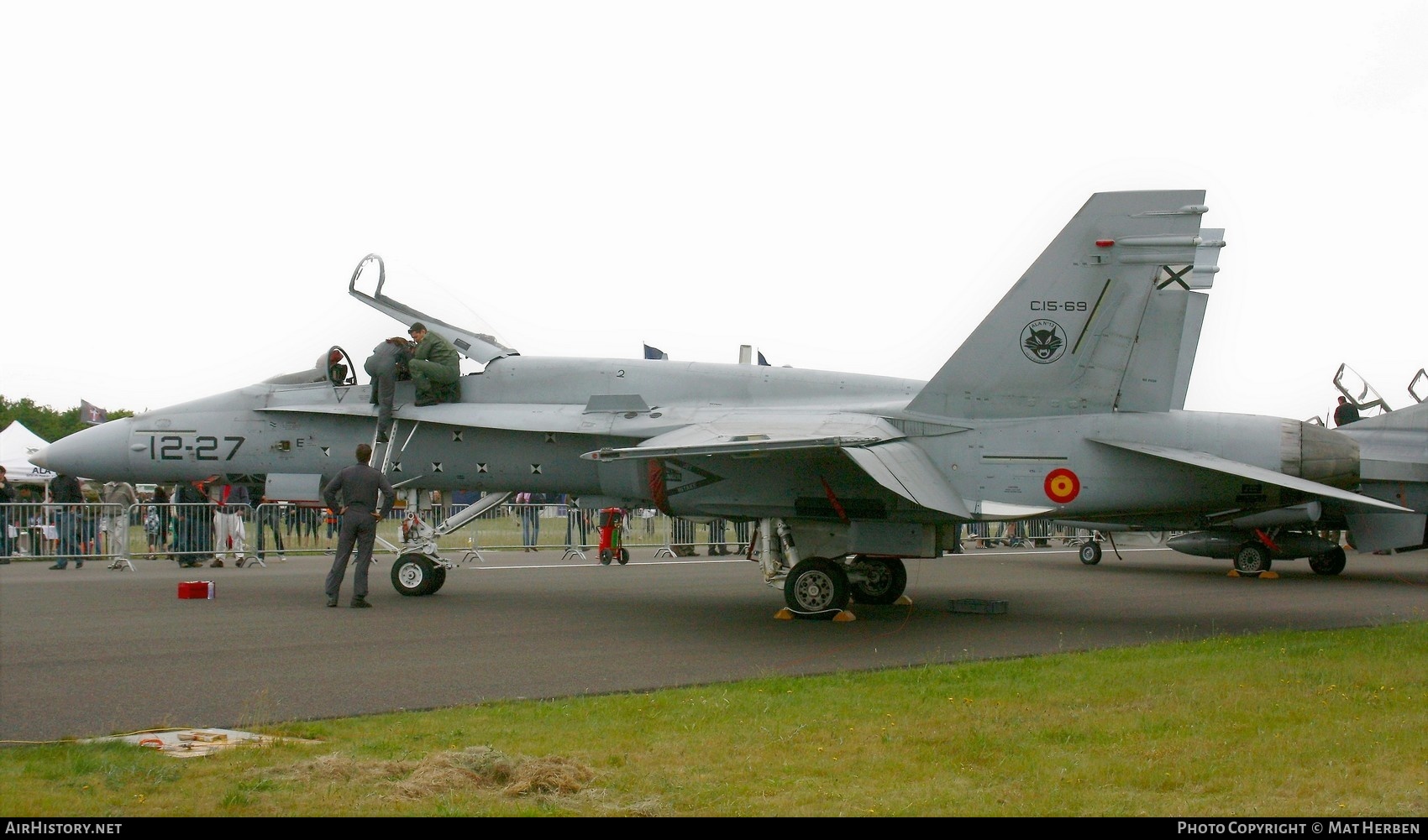 Aircraft Photo of C15-69 | McDonnell Douglas EF-18A Hornet | Spain - Air Force | AirHistory.net #424190