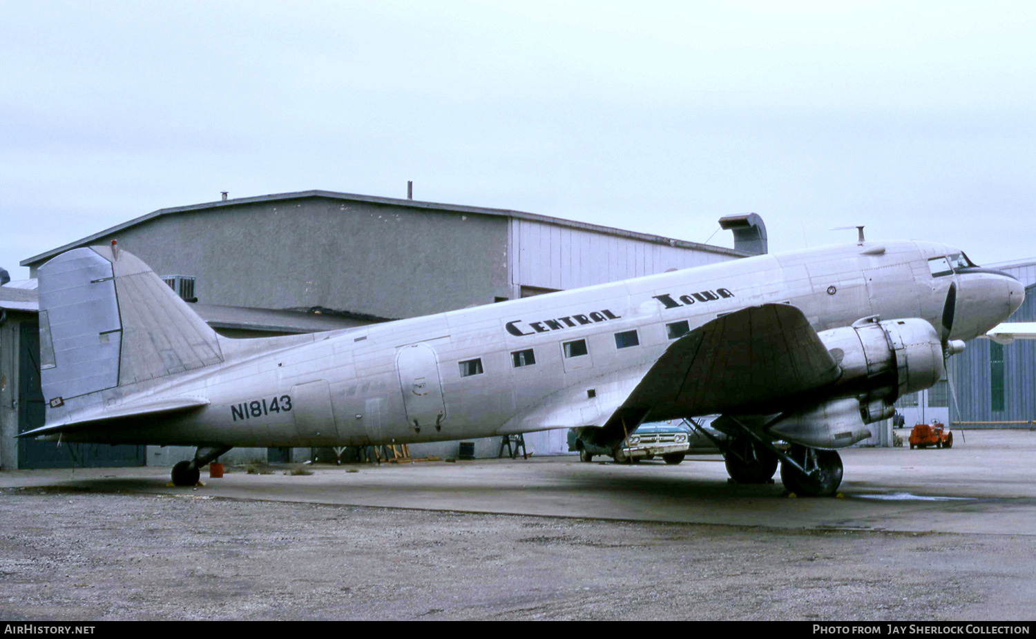 Aircraft Photo of N18143 | Douglas DC-3-277 | Central Iowa Airlines | AirHistory.net #424199