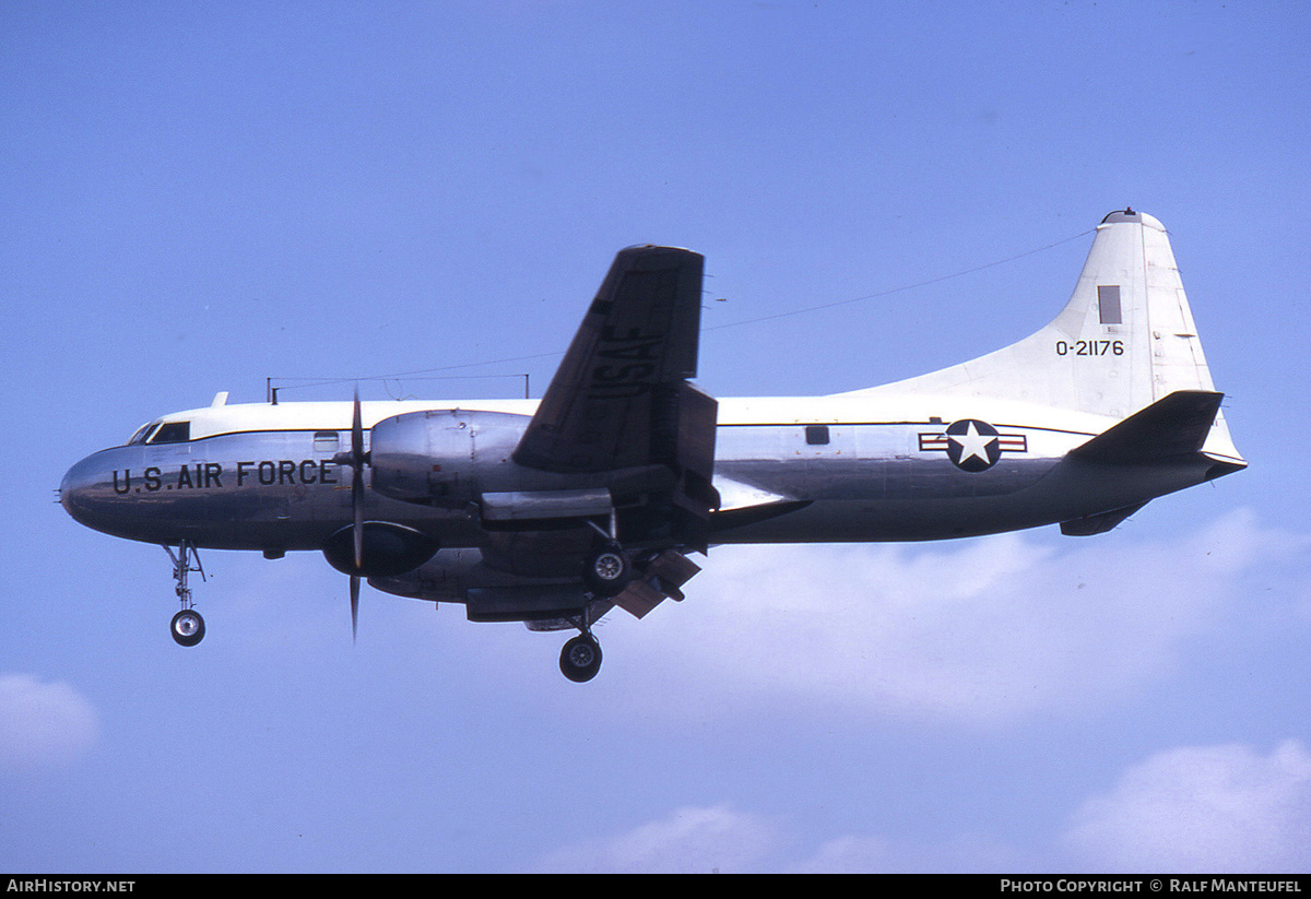 Aircraft Photo of 52-1176 / 0-21176 | Convair T-29D | USA - Air Force | AirHistory.net #424208