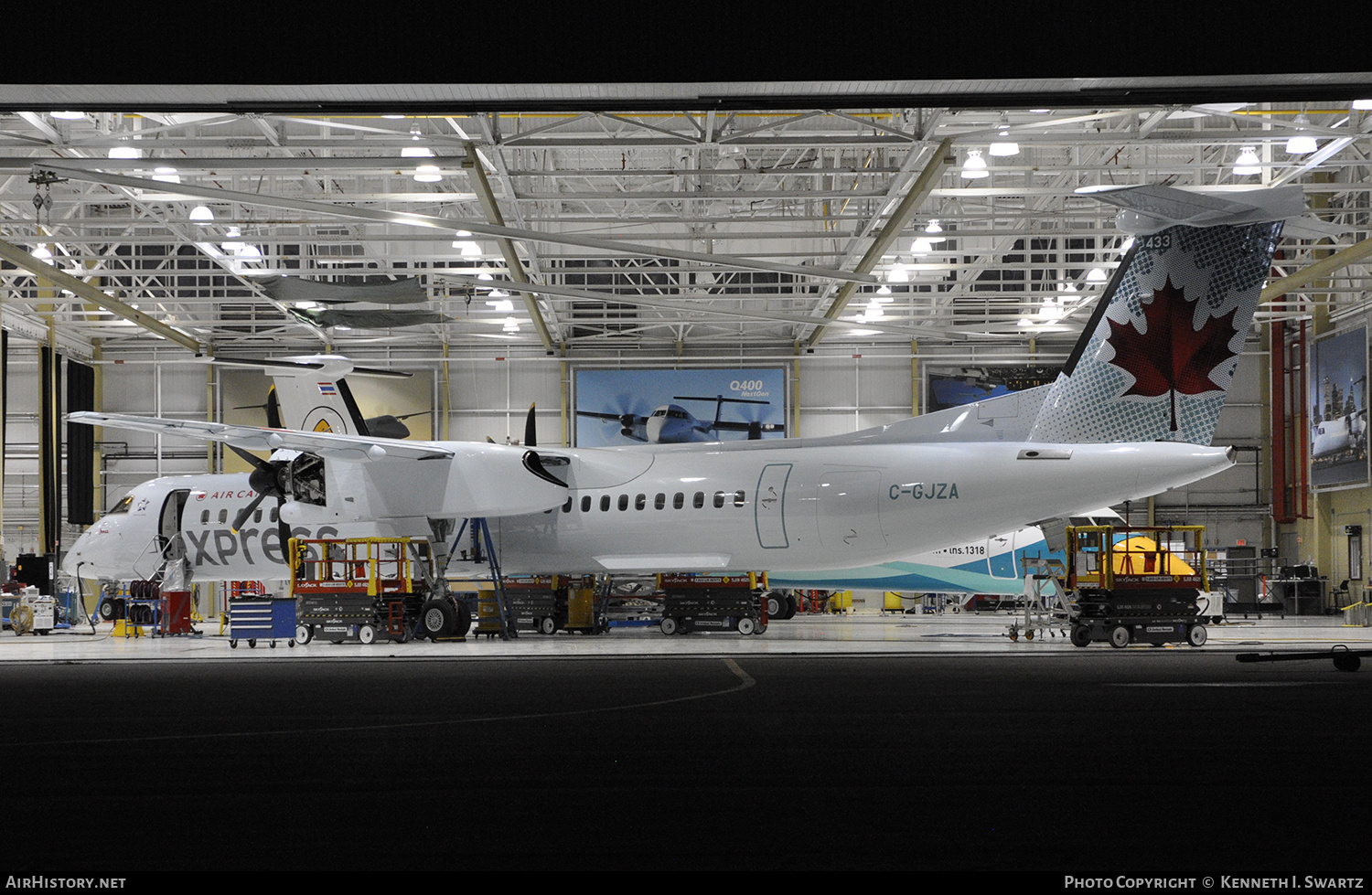 Aircraft Photo of C-GJZA | Bombardier DHC-8-402 Dash 8 | Air Canada Express | AirHistory.net #424218
