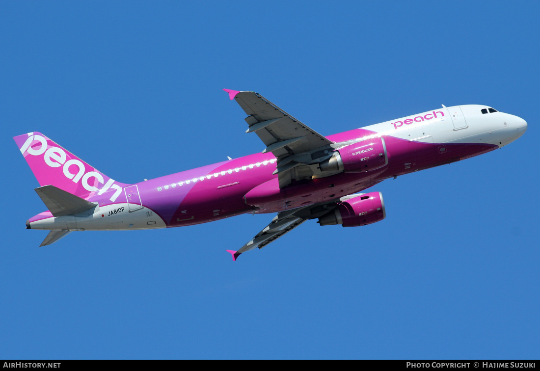 Aircraft Photo of JA810P | Airbus A320-214 | Peach Aviation | AirHistory.net #424222