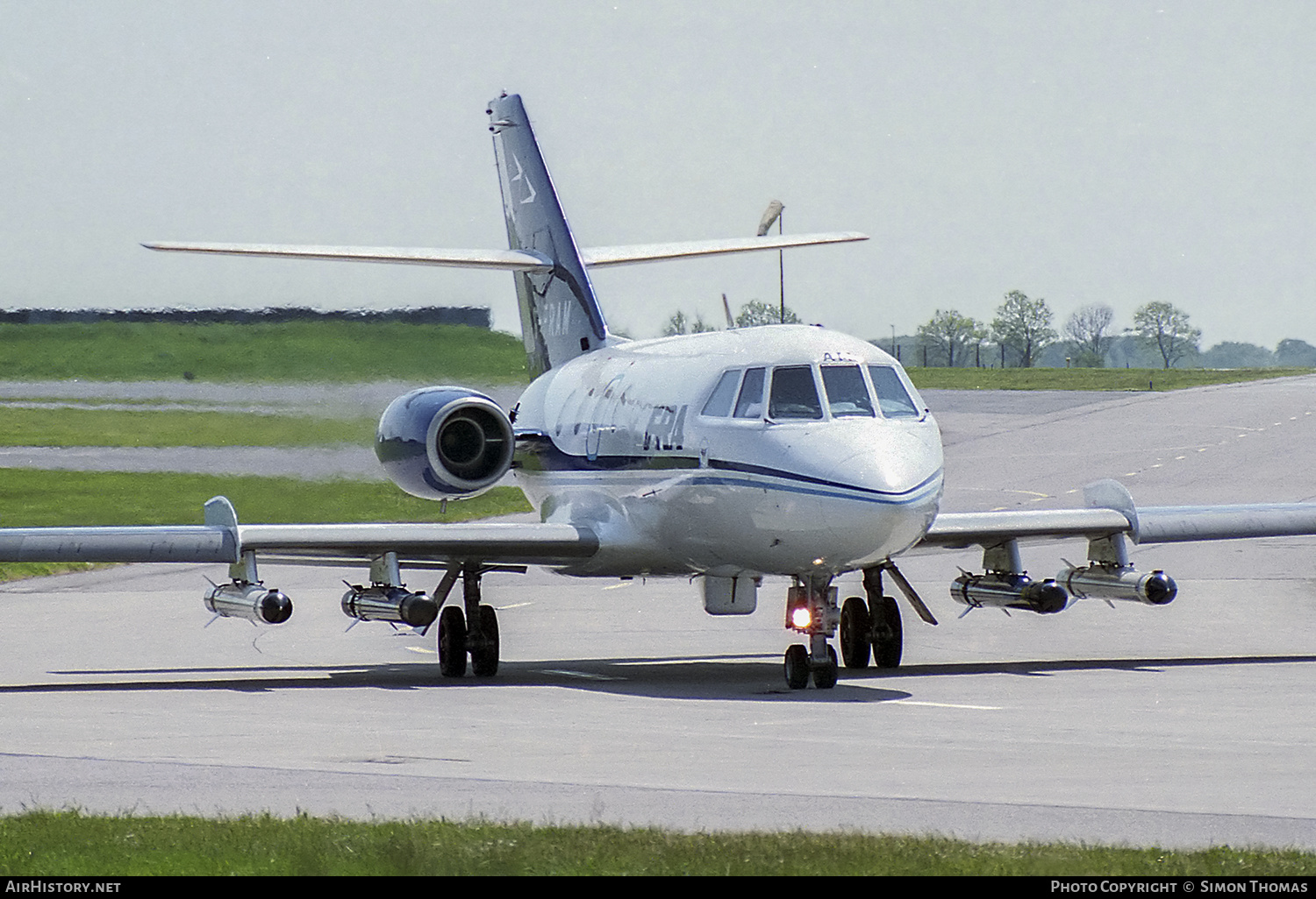 Aircraft Photo of G-FRAM | Dassault Falcon 20EW | FRA - FR Aviation | AirHistory.net #424246