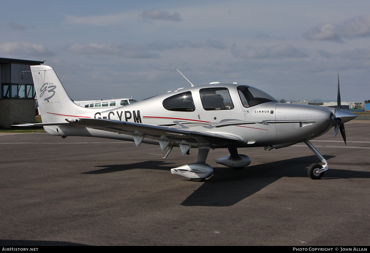Aircraft Photo of G-CYPM | Cirrus SR-22 G3-GTS | AirHistory.net #424280