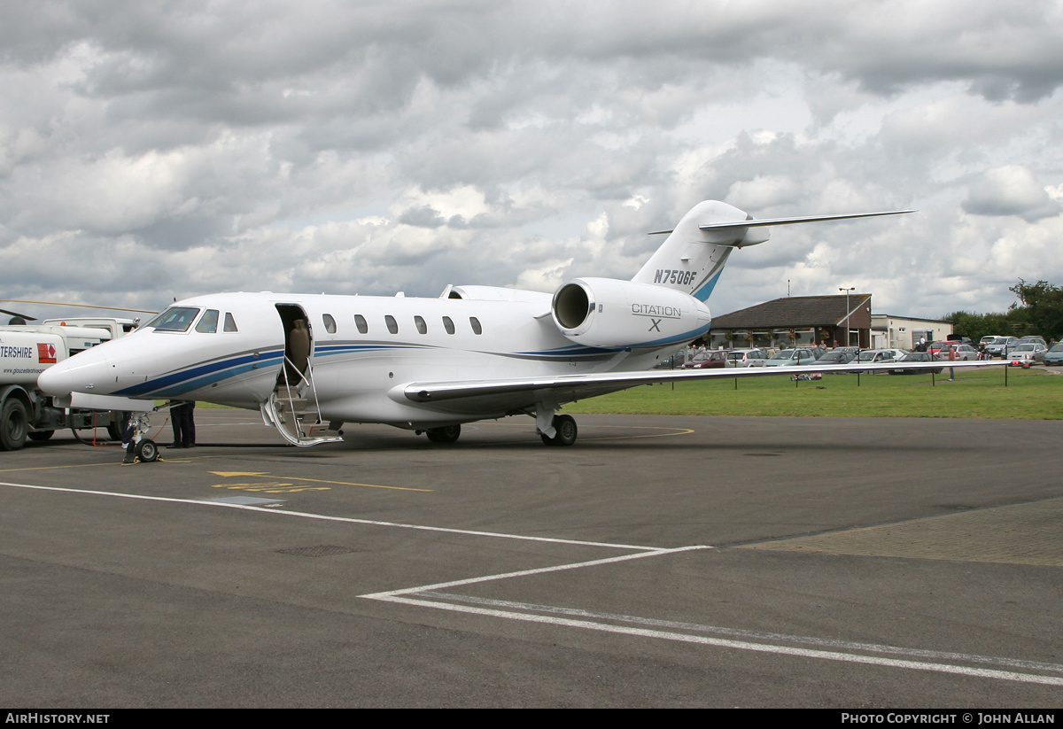 Aircraft Photo of N750GF | Cessna 750 Citation X | AirHistory.net #424282