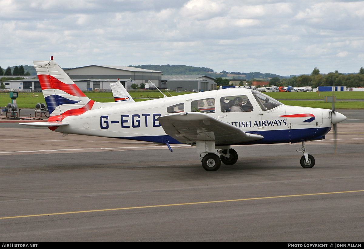 Aircraft Photo of G-EGTB | Piper PA-28-161 Warrior II | British Airways Flying Club | AirHistory.net #424284