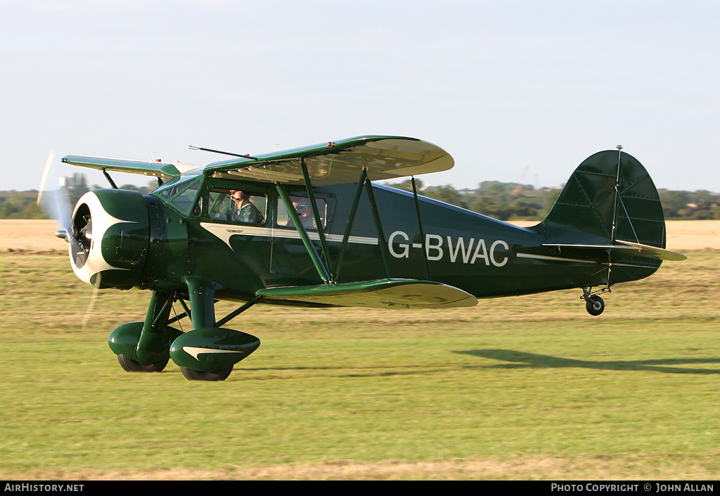 Aircraft Photo of G-BWAC | Waco YKS-7 | AirHistory.net #424286