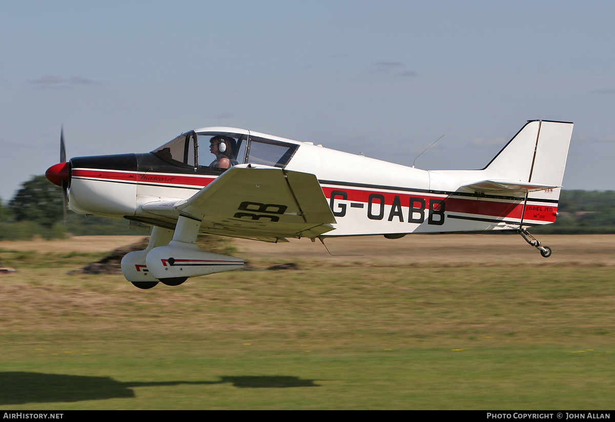 Aircraft Photo of G-OABB | SAN Jodel D-150 Mascaret | AirHistory.net #424296