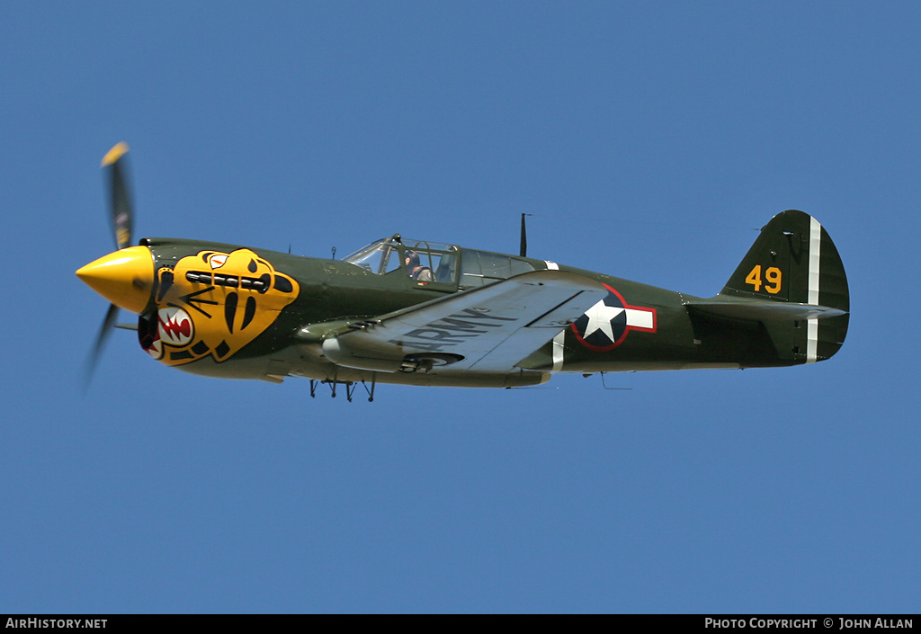 Aircraft Photo of G-KITT | Curtiss P-40M Kittyhawk Mk.III | USA - Army | AirHistory.net #424311