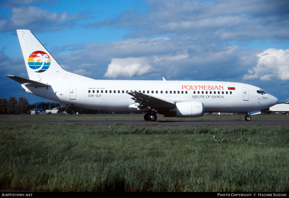 Aircraft Photo of 5W-ILF | Boeing 737-3Q8 | Polynesian Airlines | AirHistory.net #424328