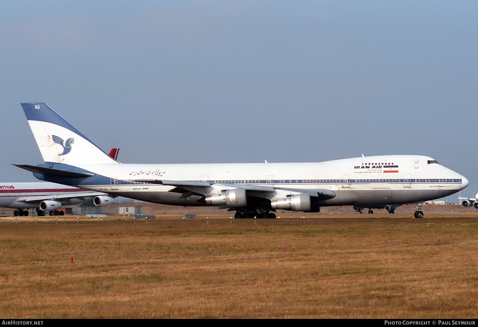 Aircraft Photo of EP-IAG | Boeing 747-286BM | Iran Air | AirHistory.net #424333