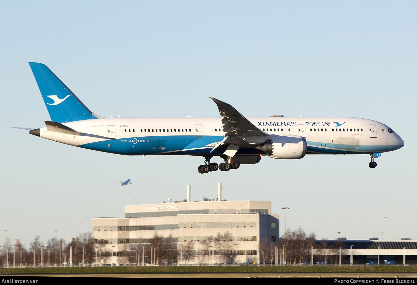 Aircraft Photo of B-1566 | Boeing 787-9 Dreamliner | Xiamen Airlines | AirHistory.net #424341