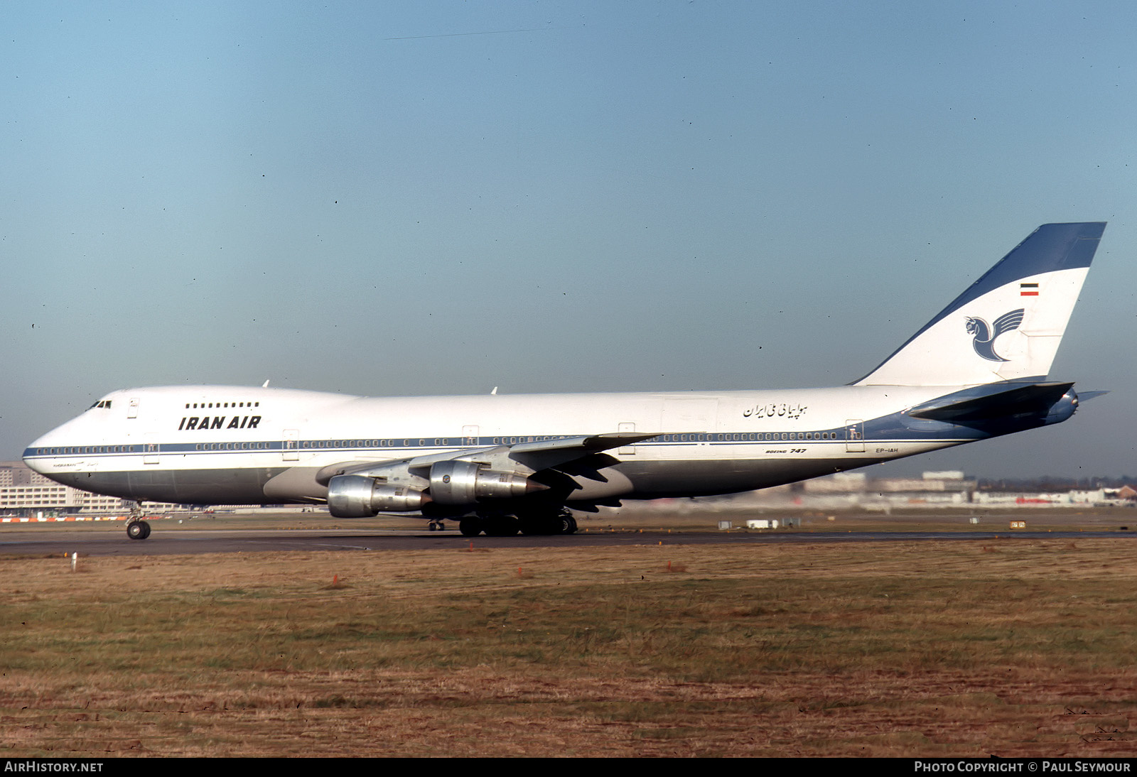 Aircraft Photo of EP-IAH | Boeing 747-286BM | Iran Air | AirHistory.net #424343