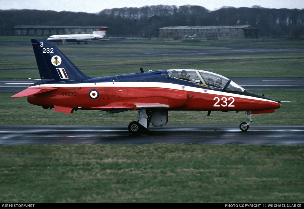 Aircraft Photo of XX232 | British Aerospace Hawk T.1 | UK - Air Force | AirHistory.net #424345