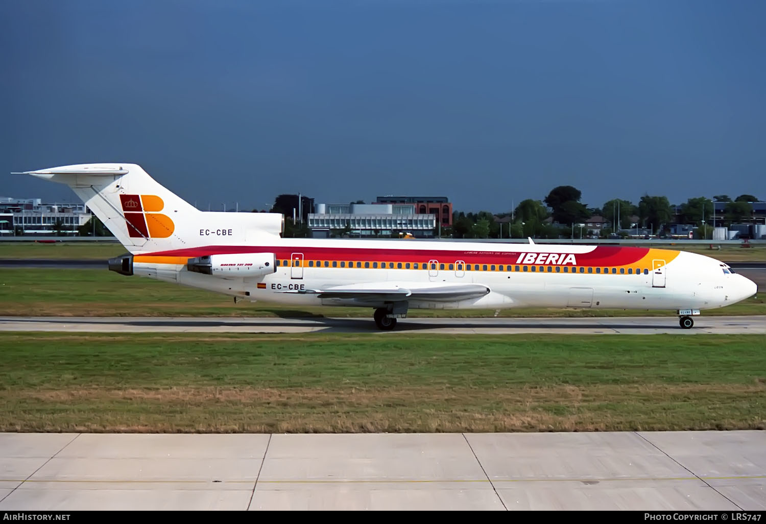 Aircraft Photo of EC-CBE | Boeing 727-256/Adv | Iberia | AirHistory.net #424346
