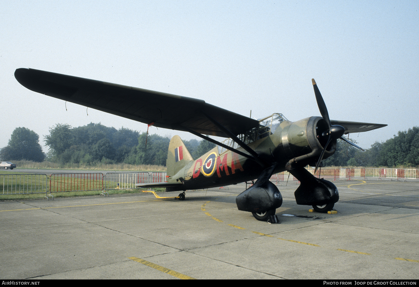 Aircraft Photo of OO-SOT / 2442 | Westland Lysander Mk3A | Canada - Air Force | AirHistory.net #424352