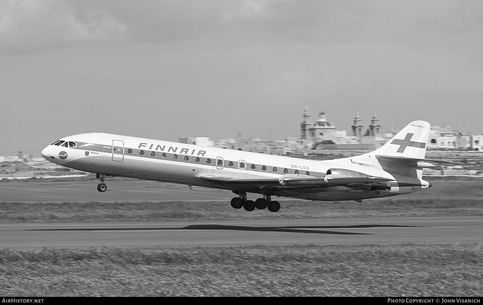 Aircraft Photo of OH-LSD | Sud SE-210 Caravelle 10B3 Super B | Finnair | AirHistory.net #424353