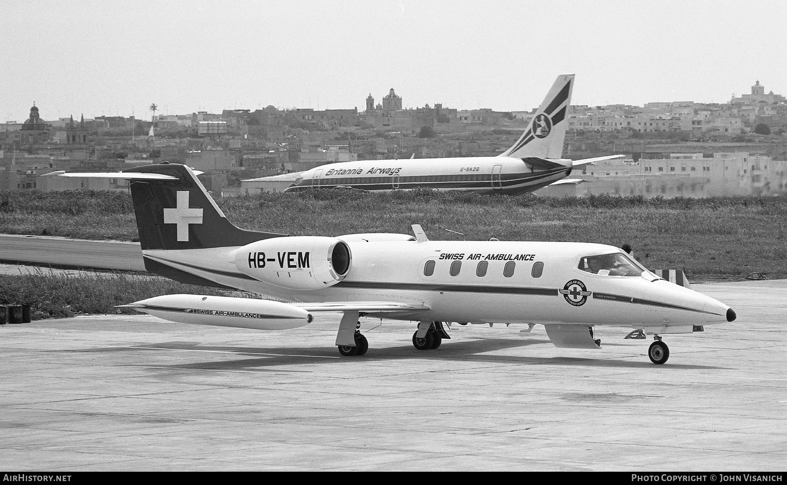 Aircraft Photo of HB-VEM | Gates Learjet 35A | REGA - Swiss Air Ambulance | AirHistory.net #424356