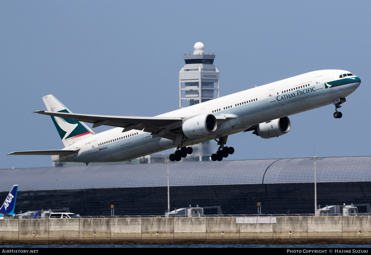 Aircraft Photo of B-HNG | Boeing 777-367 | Cathay Pacific Airways | AirHistory.net #424359