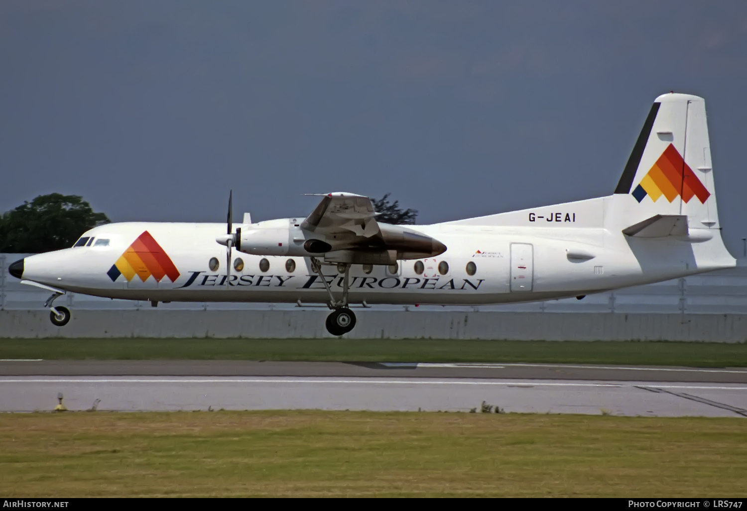 Aircraft Photo of G-JEAI | Fokker F27-500/RF Friendship | Jersey European Airways | AirHistory.net #424360