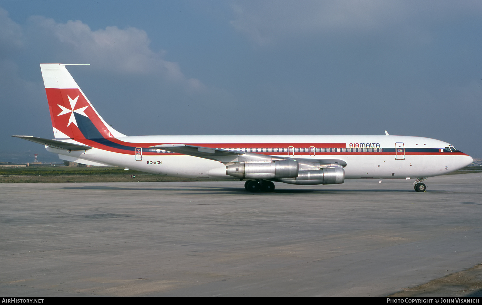 Aircraft Photo of 9G-ACN | Boeing 707-123B | Air Malta | AirHistory.net #424367