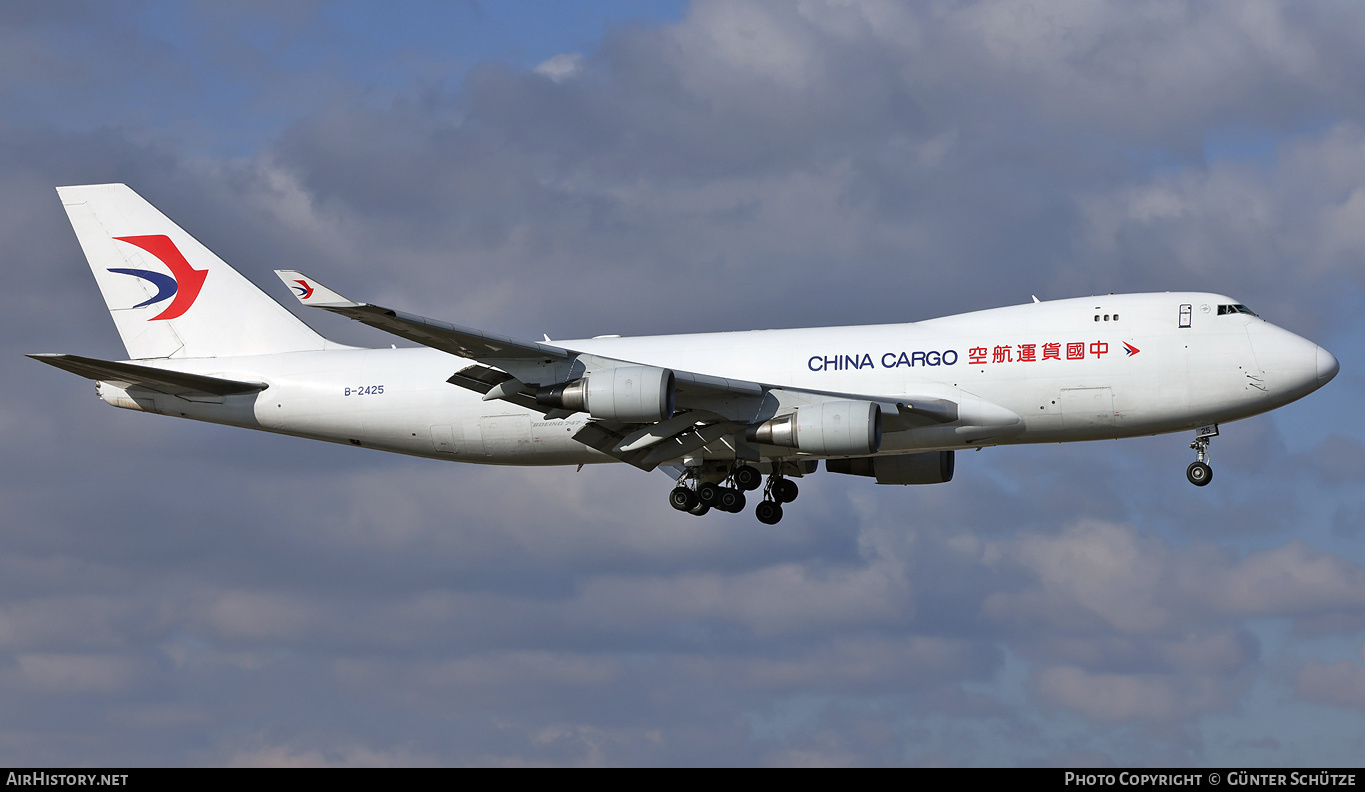 Aircraft Photo of B-2425 | Boeing 747-40BF/ER/SCD | China Cargo Airlines | AirHistory.net #424377
