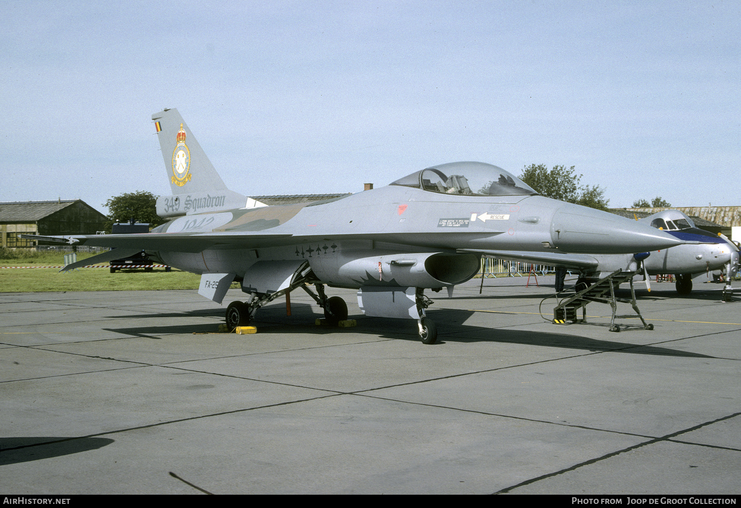 Aircraft Photo of FA-25 | General Dynamics F-16A Fighting Falcon | Belgium - Air Force | AirHistory.net #424383