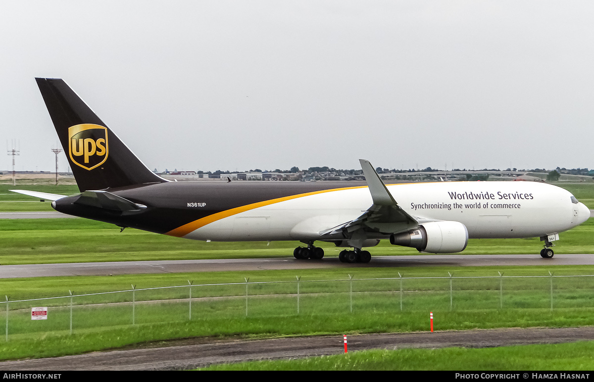 Aircraft Photo of N361UP | Boeing 767-34AF/ER | United Parcel Service - UPS | AirHistory.net #424395