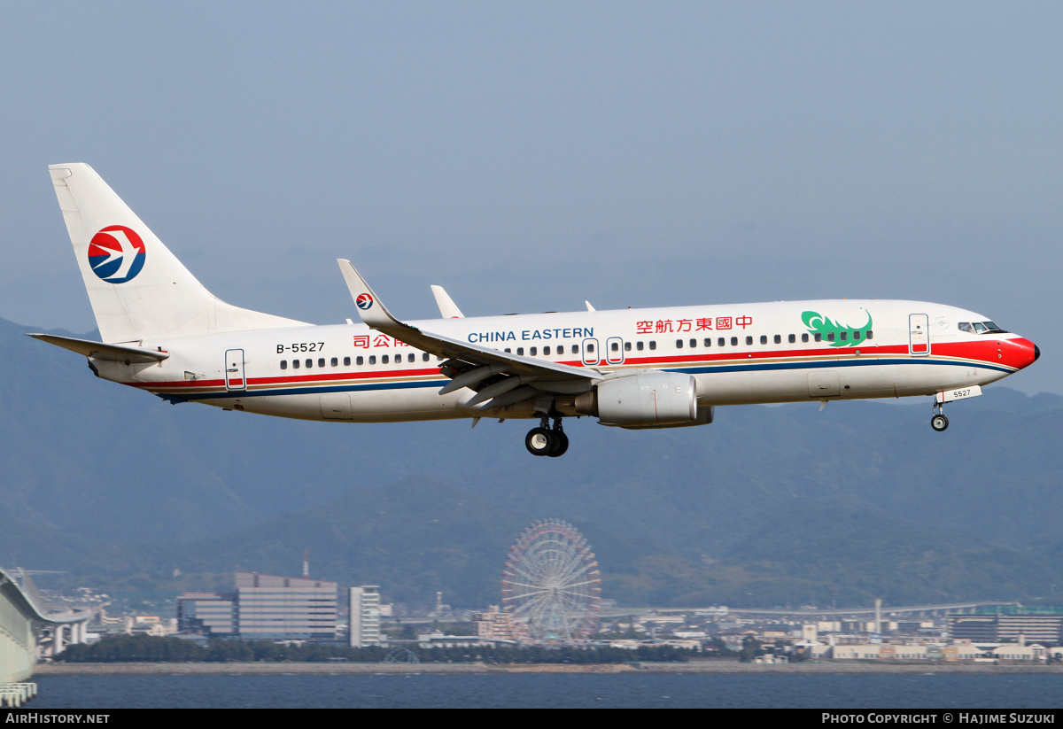 Aircraft Photo of B-5527 | Boeing 737-89P | China Eastern Yunnan Airlines | AirHistory.net #424396