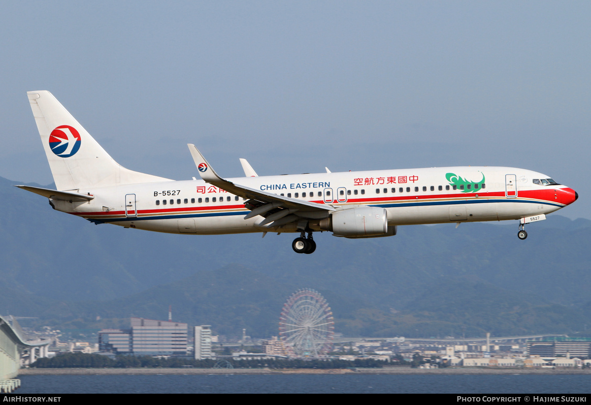 Aircraft Photo of B-5527 | Boeing 737-89P | China Eastern Airlines | AirHistory.net #424396