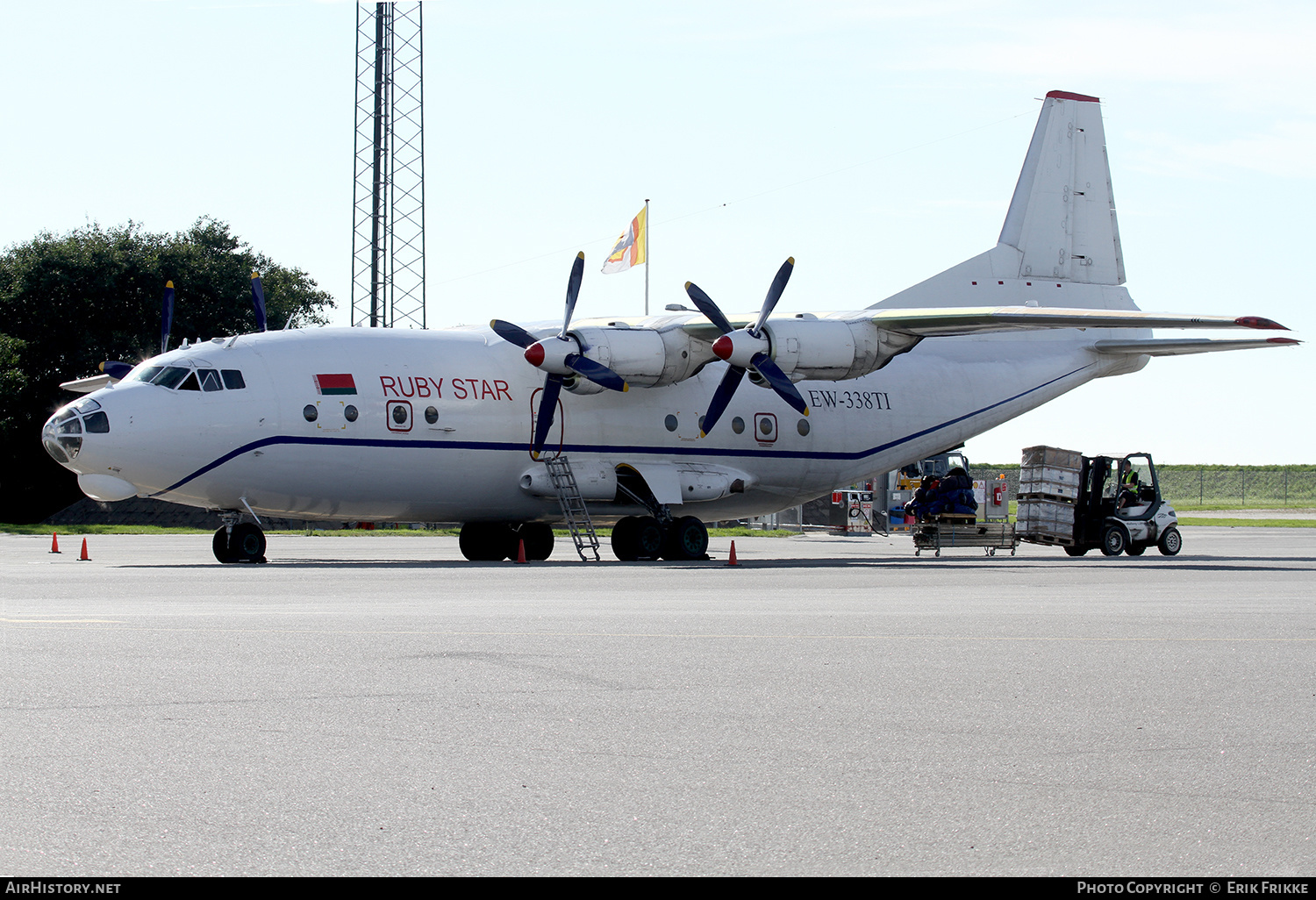 Aircraft Photo of EW-338TI | Antonov An-12BP | Ruby Star Airways | AirHistory.net #424398