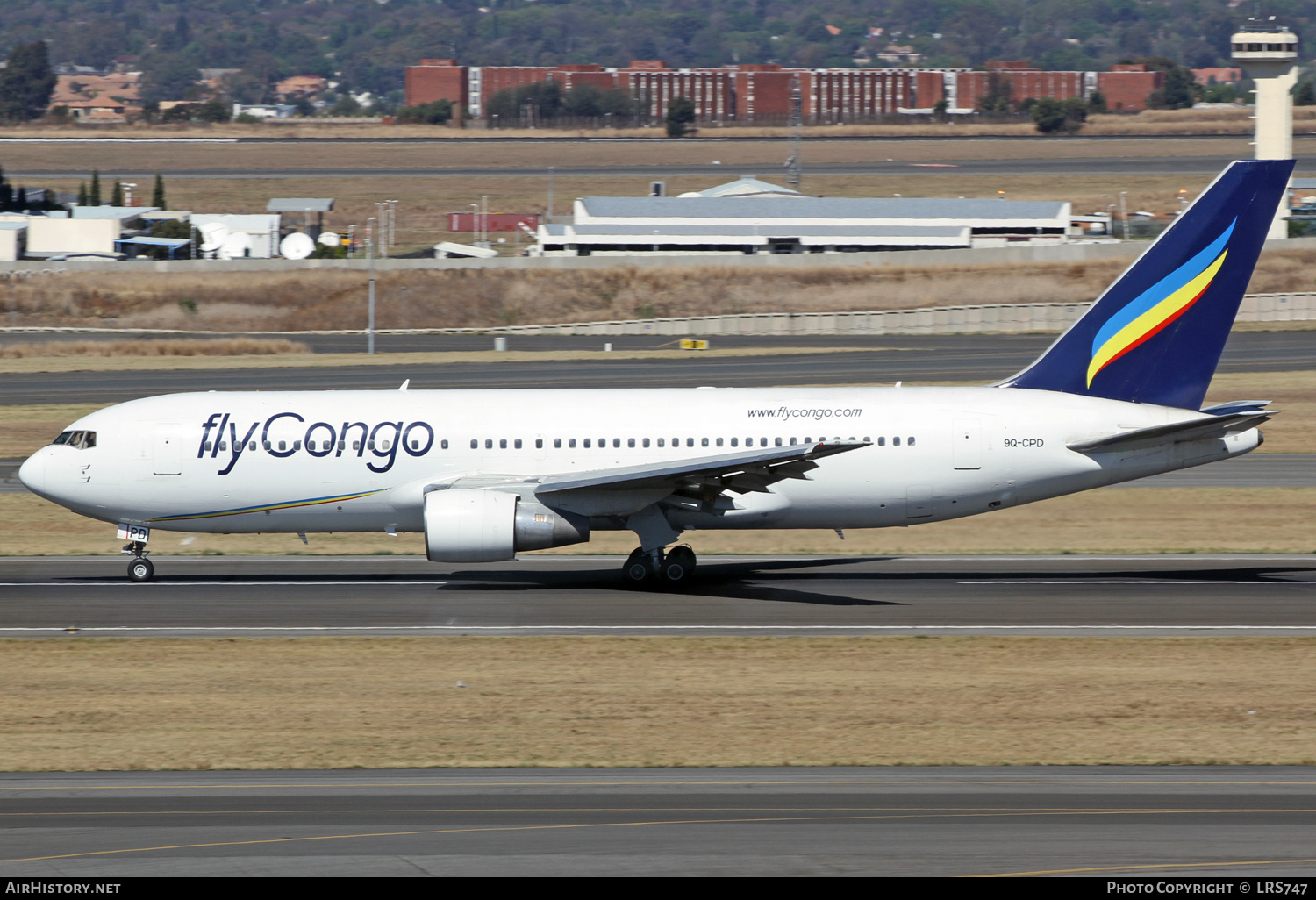 Aircraft Photo of 9Q-CPD | Boeing 767-266/ER | Fly Congo | AirHistory.net #424408