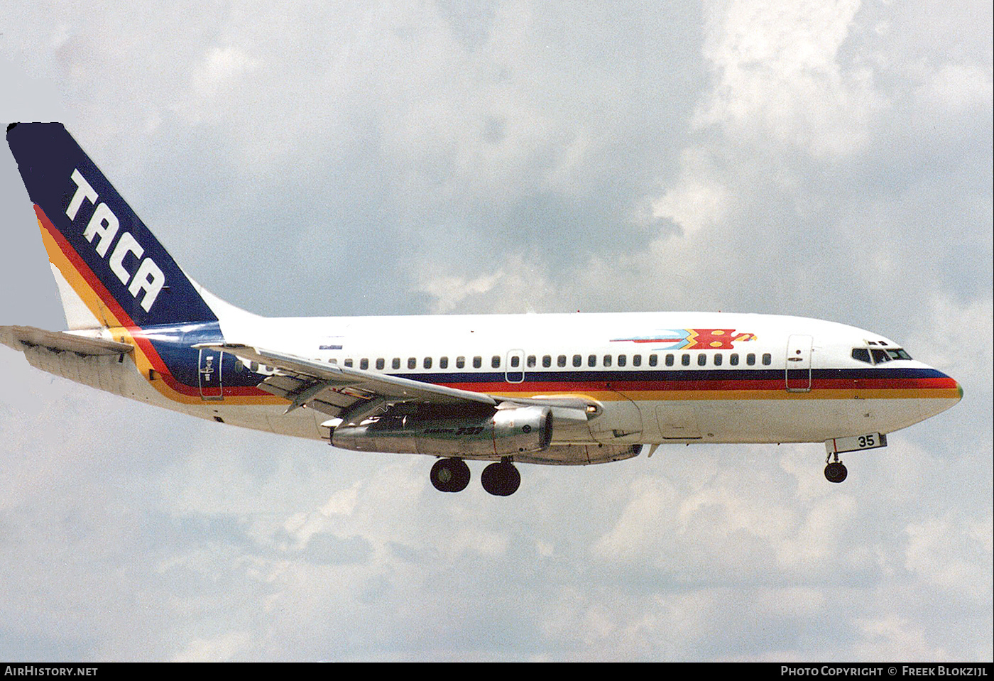 Aircraft Photo of N135TA | Boeing 737-222 | TACA - Transportes Aéreos Centro Americanos | AirHistory.net #424414