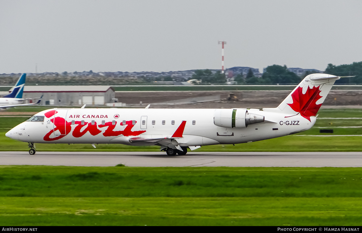 Aircraft Photo of C-GJZZ | Bombardier CRJ-200ER (CL-600-2B19) | Air Canada Jazz | AirHistory.net #424421