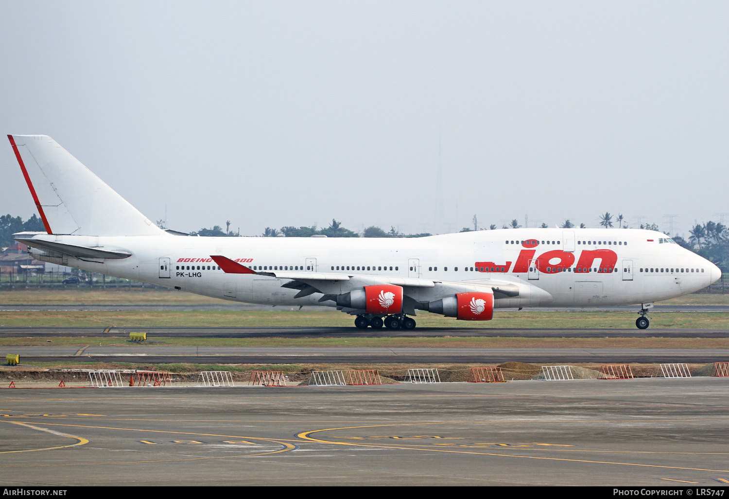 Aircraft Photo of PK-LHG | Boeing 747-412 | Lion Air | AirHistory.net #424435