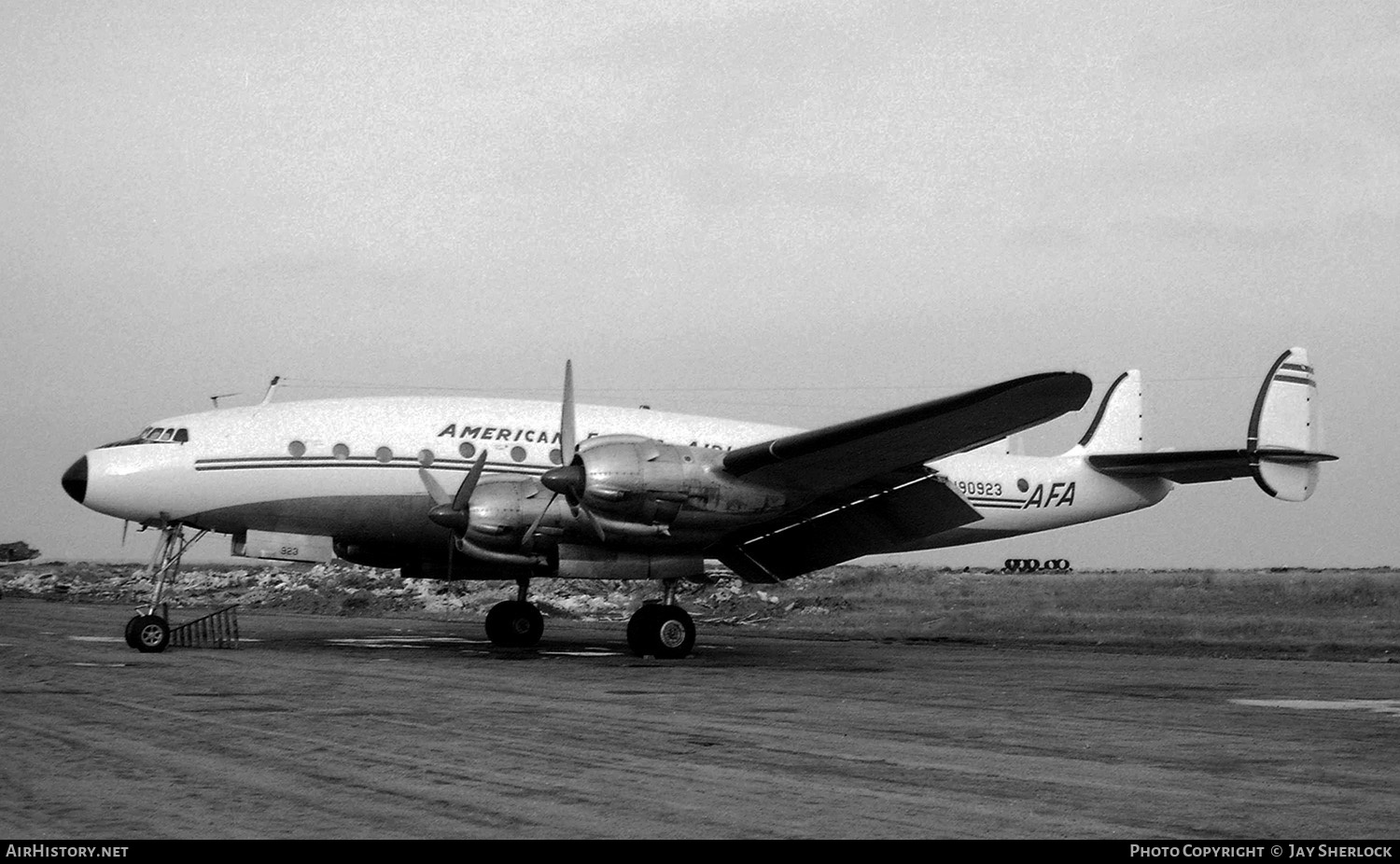 Aircraft Photo of N90923 | Lockheed L-049 Constellation | American Flyers Airline - AFA | AirHistory.net #424448
