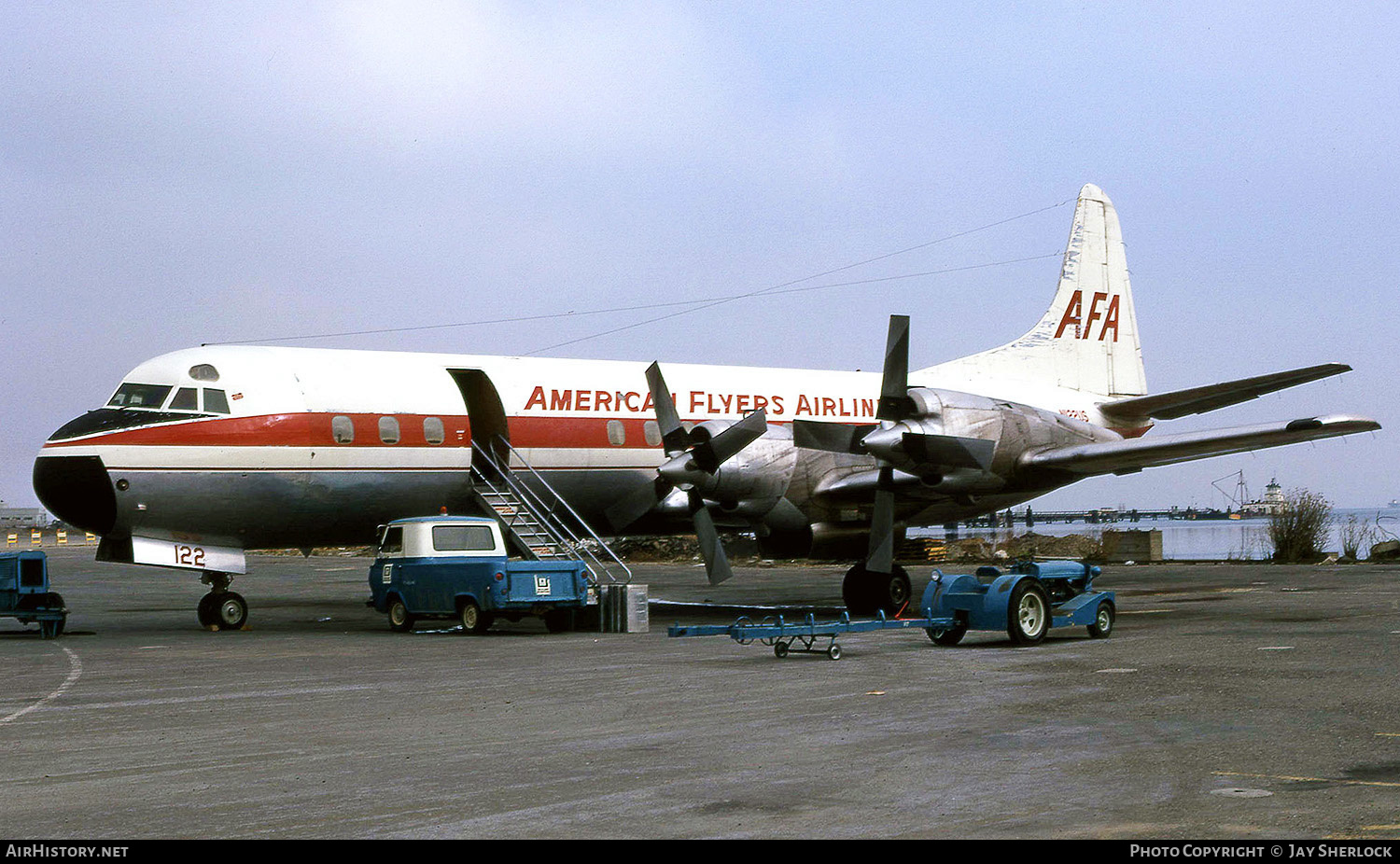 Aircraft Photo of N122US | Lockheed L-188C Electra | American Flyers Airline - AFA | AirHistory.net #424449