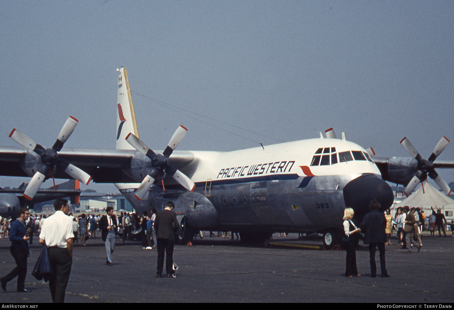 Aircraft Photo of CF-PWN | Lockheed L-100 Hercules (382B) | Pacific Western Airlines | AirHistory.net #424453