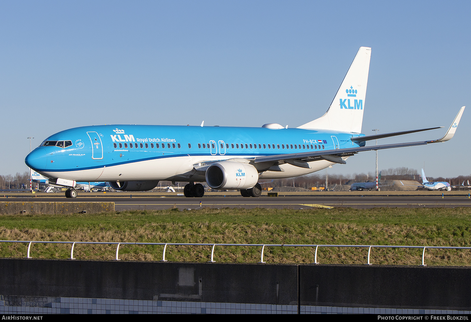 Aircraft Photo of PH-BCK | Boeing 737-800 | KLM - Royal Dutch Airlines | AirHistory.net #424463